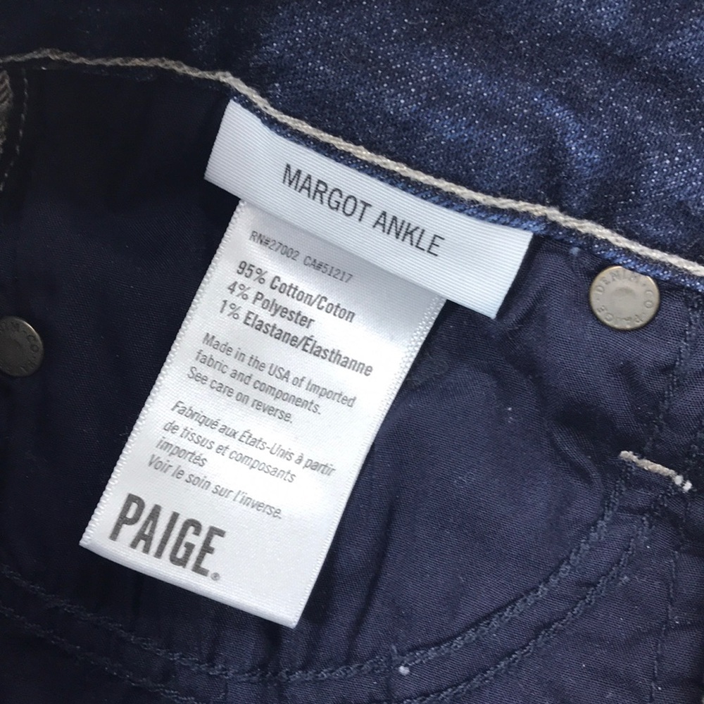 🎁 PAIGE Transcend Vintage Margot High Waist Jeans - Picture 5 of 7